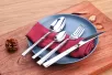 SA-59028 stainless steel silver flatware set